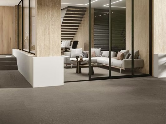 Atlas Plan PorcelainTop™ Travertine Sand Porcelain Slab