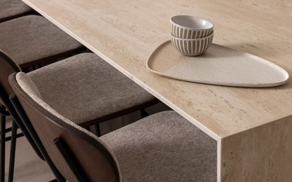 Atlas Plan PorcelainTop™ Travertine Sand Porcelain Slab
