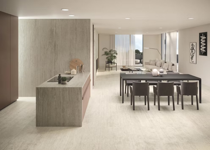 Atlas Concorde HybridSlab™ Travertine White Rectified Porcelain Slab