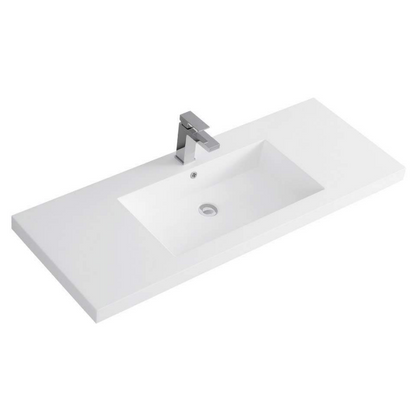 Sleek Intergrated Sink Acrylic Vanity Top