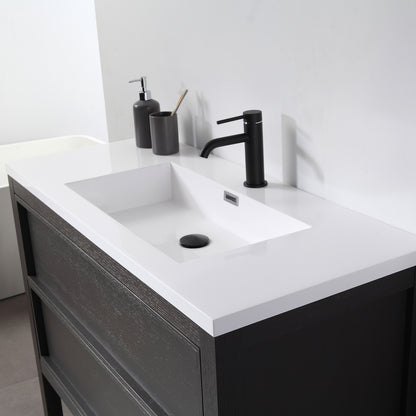 Annecy 36" Freestanding Bathroom Vanity with Acrylic Integrated Sink Top