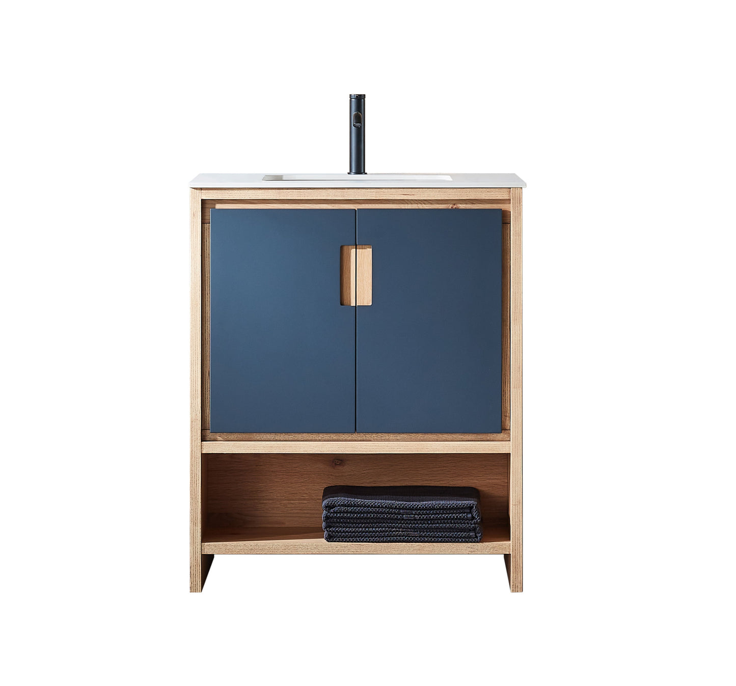 Lyon 30" Bathroom Vanity in Black of Night