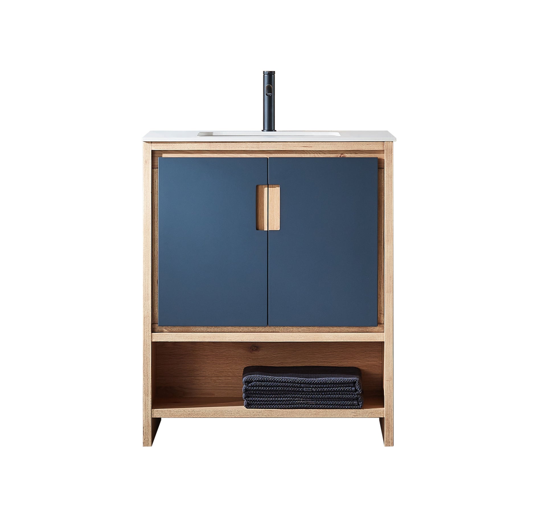 Lyon 30" Bathroom Vanity in Black of Night