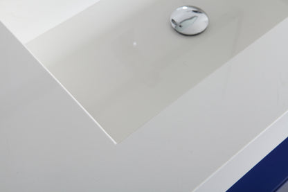 Texel 42" Freestanding Bathroom Vanity with Quartz Integrated Sink Top