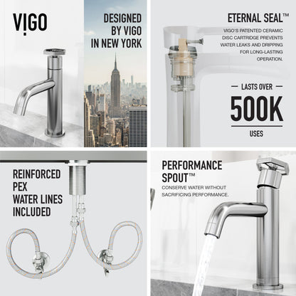 Ruxton Pinnacle Bathroom Lavatory Faucet