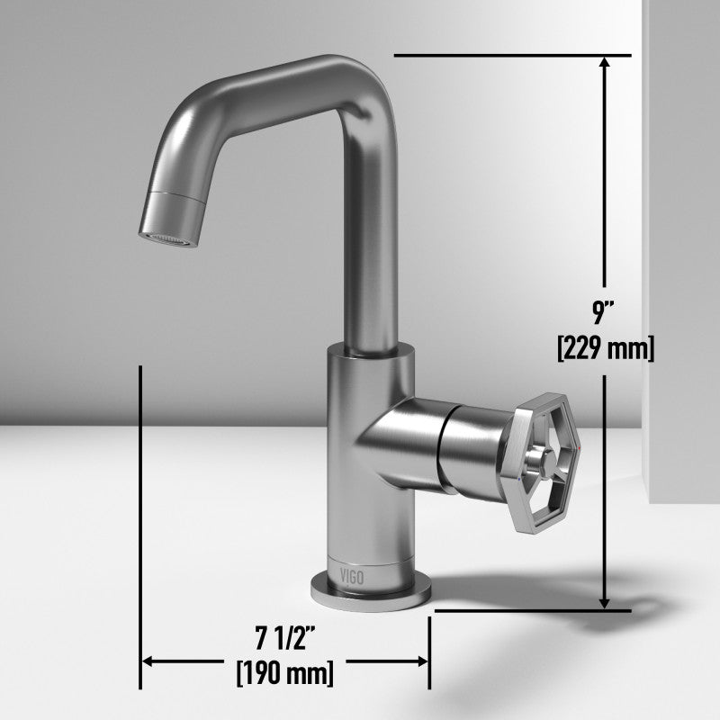 Ruxton Oblique Bathroom Lavatory Faucet