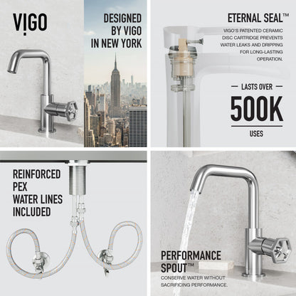 Ruxton Oblique Bathroom Lavatory Faucet