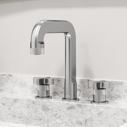 Wythe Cross 8" Widespread Bathroom Lavatory Faucet