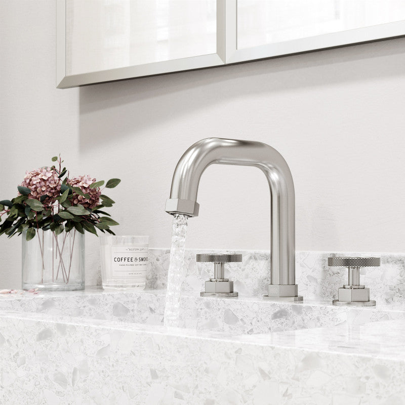 Hart Wheel 8" Widespread Bathroom Lavatory Faucet