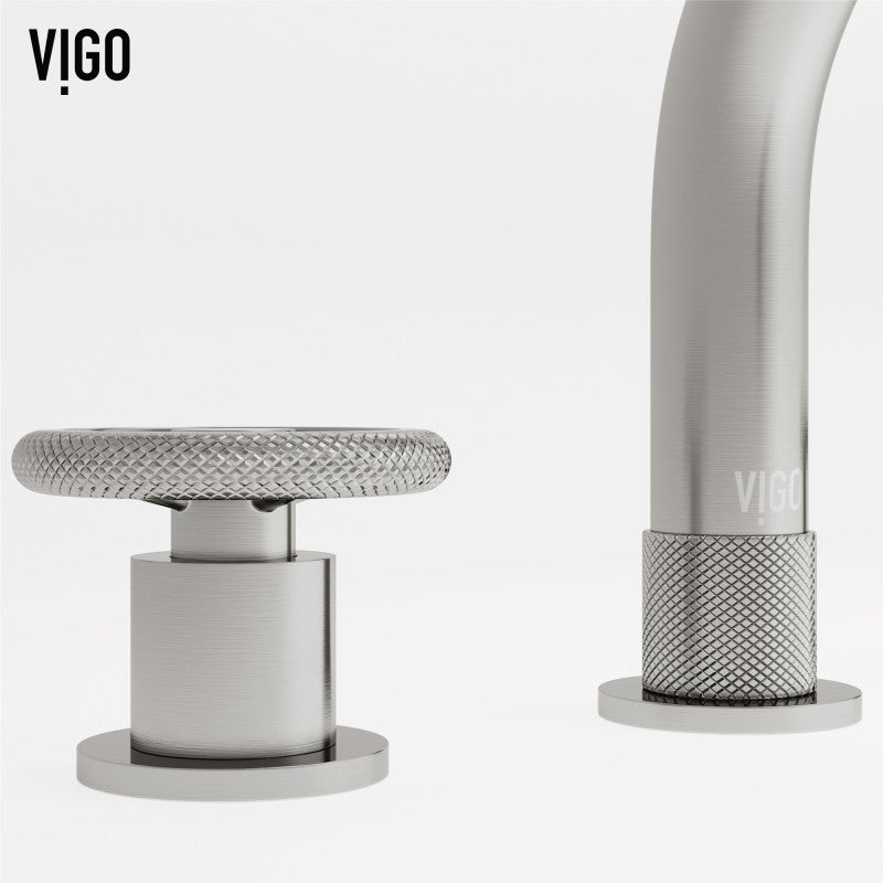 Wythe Wheel 8" Widespread Bathroom Lavatory Faucet