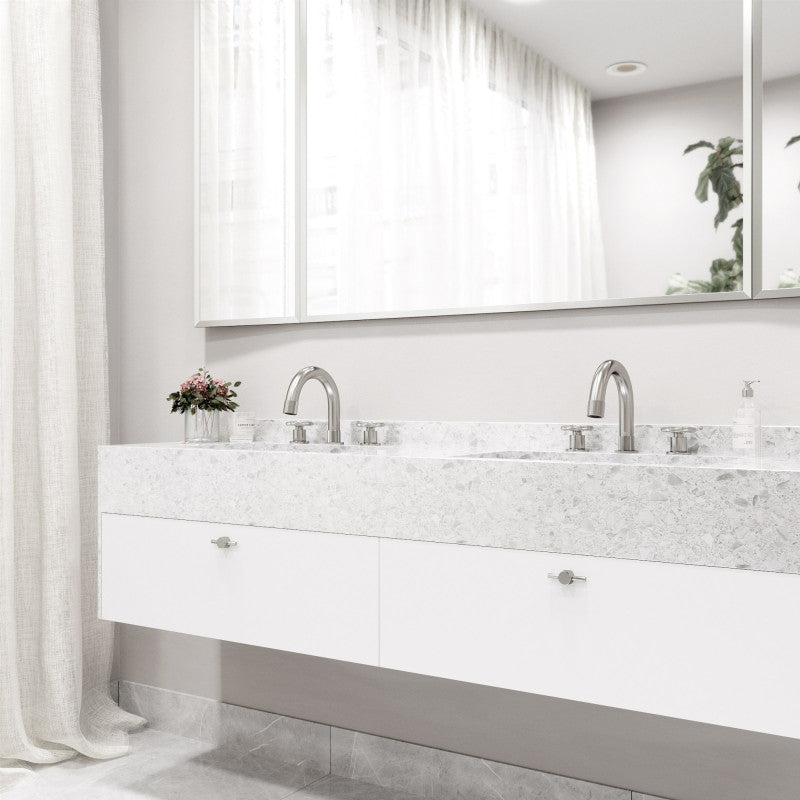Wythe Wheel 8" Widespread Bathroom Lavatory Faucet