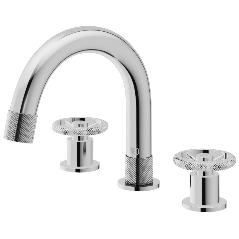 Wythe Wheel 8" Widespread Bathroom Lavatory Faucet