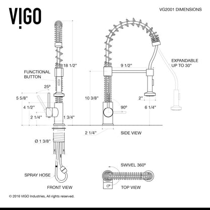 Edison Kitchen Faucet
