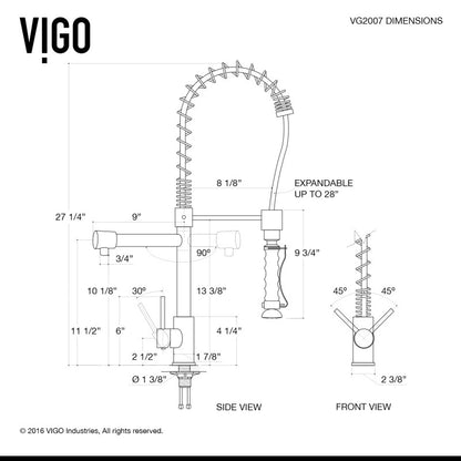 Zurich Kitchen Faucet with Pot Filler