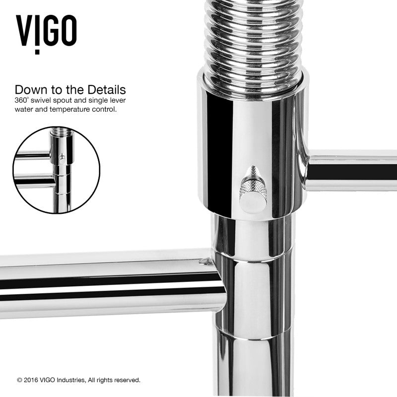 Zurich Kitchen Faucet with Pot Filler