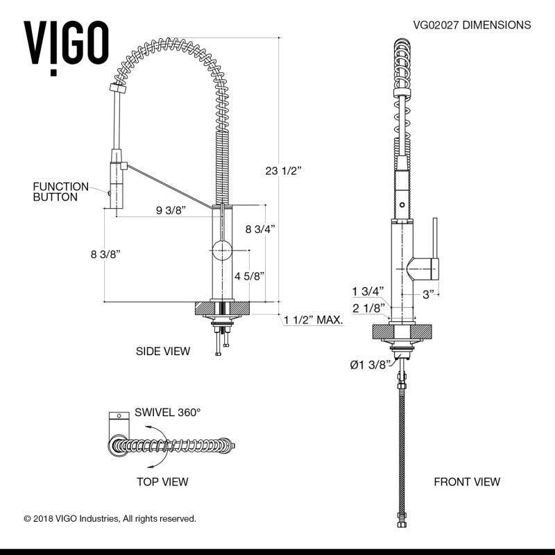 Livingston Kitchen Faucet