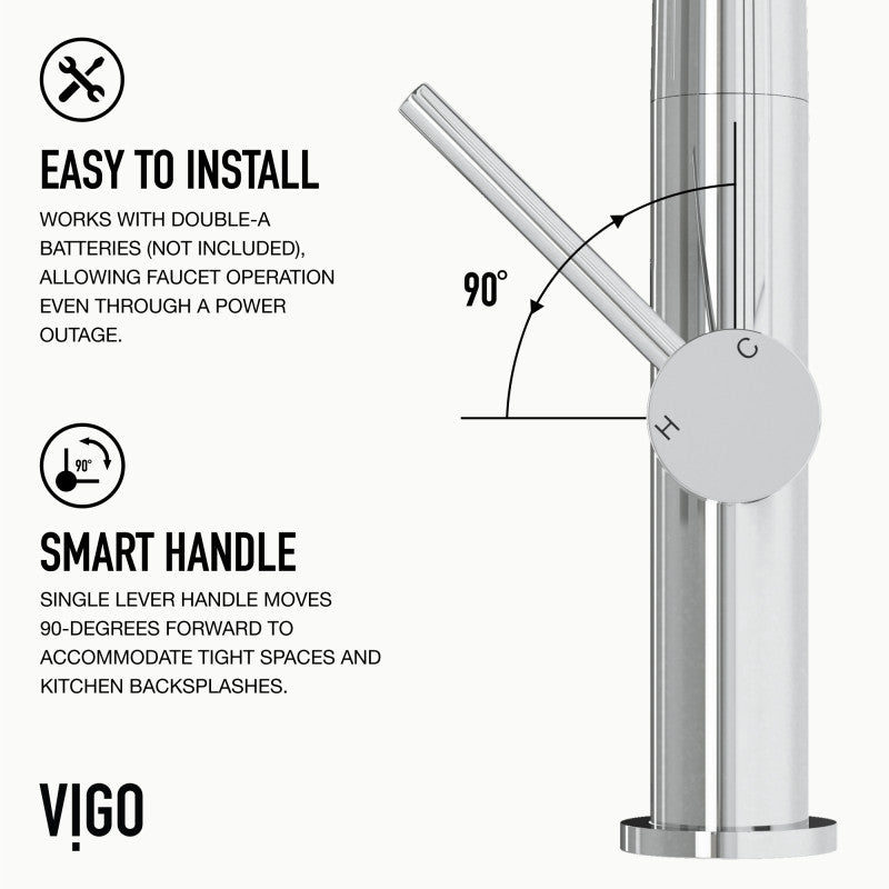 Greenwich Touchless Sensor Kitchen Faucet