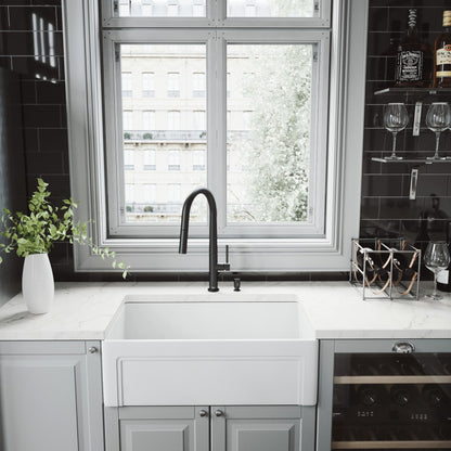 Greenwich Kitchen Faucet with Matching Soap Dispenser