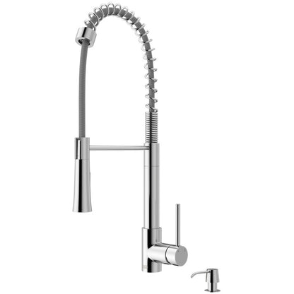 Laurelton Kitchen Faucet with Matching Soap Dispenser
