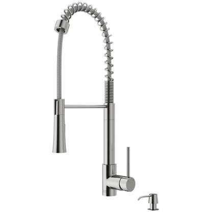Laurelton Kitchen Faucet with Matching Soap Dispenser