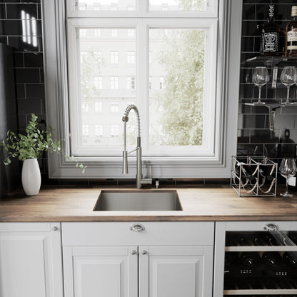 Laurelton Kitchen Faucet with Matching Soap Dispenser