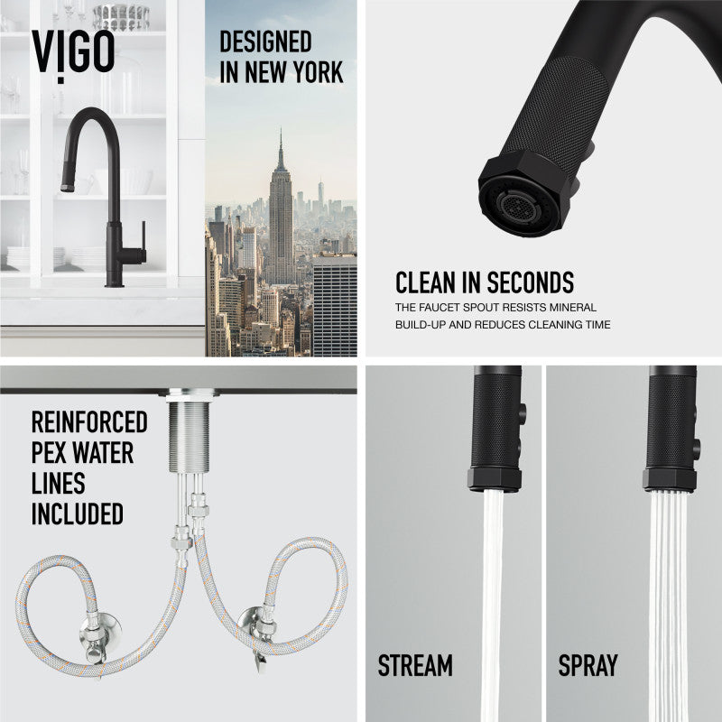 Hart Arched Kitchen Faucet