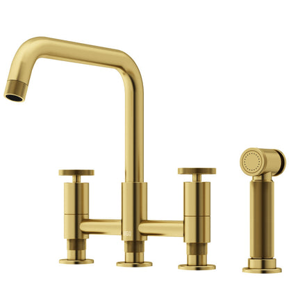Cass 8" Widespread Kitchen Faucet with Side Sprayer