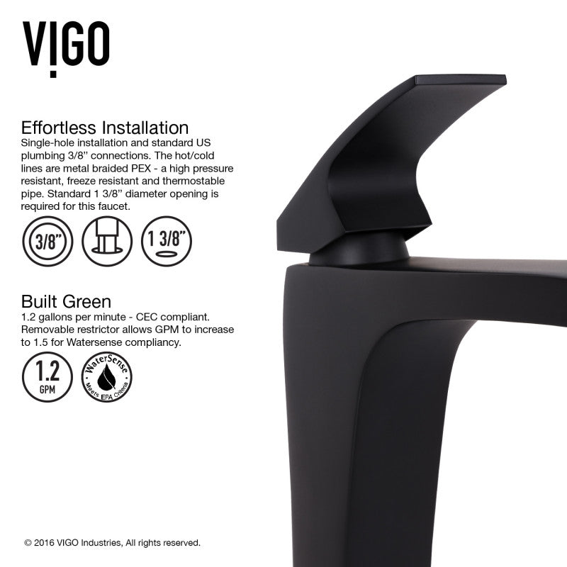 Blackstonian Bathroom Vessel Faucet