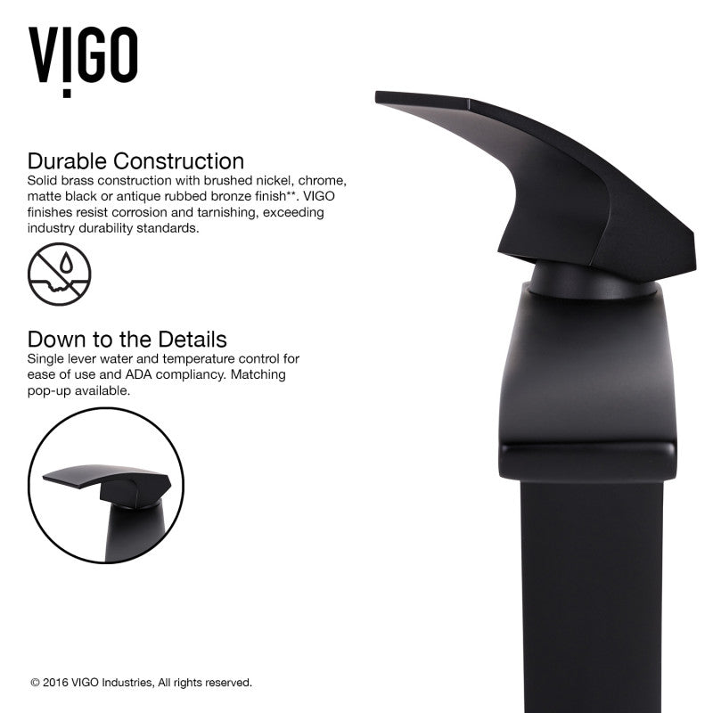 Blackstonian Bathroom Vessel Faucet