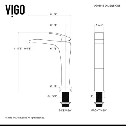 Blackstonian Bathroom Vessel Faucet