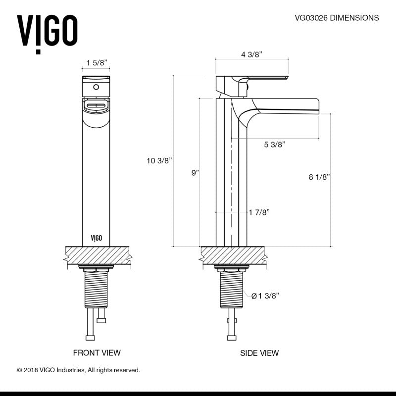 Amada Bathroom Vessel Faucet