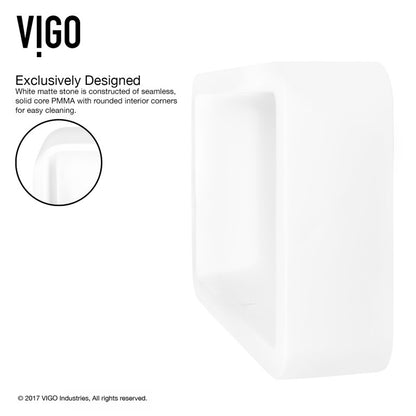 Petunia Matte Stone™ Vessel Bathroom Sink