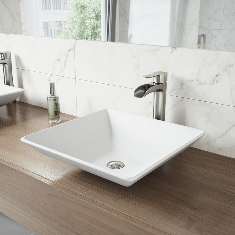 Hibiscus Matte Stone™ Vessel Bathroom Sink