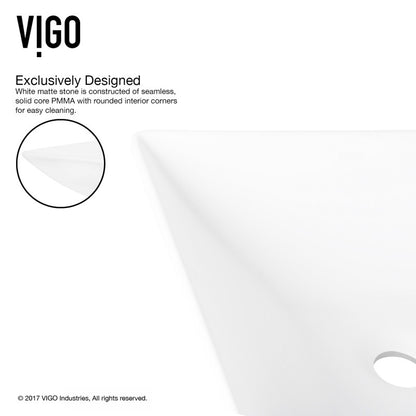 Hibiscus Matte Stone™ Vessel Bathroom Sink