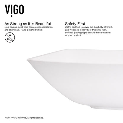 Hyacinth Matte Stone™ Vessel Bathroom Sink