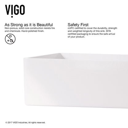 Magnolia Matte Stone™ Vessel Bathroom Sink