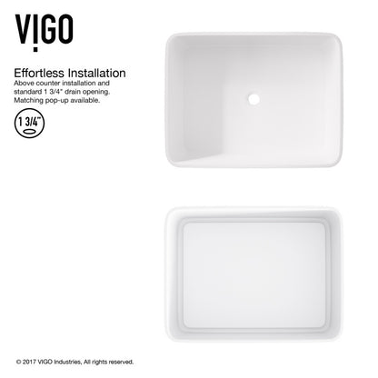 Jasmine Matte Stone™ Vessel Bathroom Sink