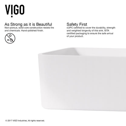 Jasmine Matte Stone™ Vessel Bathroom Sink