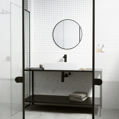 Montauk Grand Rectangular Matte Stone™ Vessel Bathroom Sink