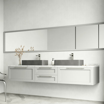 Palazzo Gothic Grey Concreto Stone™ Composite Vessel Bathroom Sink