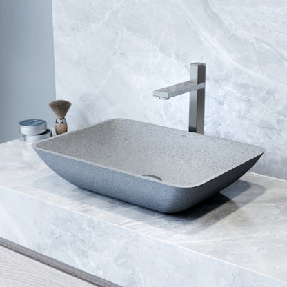 Duomo Gothic Grey Concreto Stone™ Composite Vessel Bathroom Sink