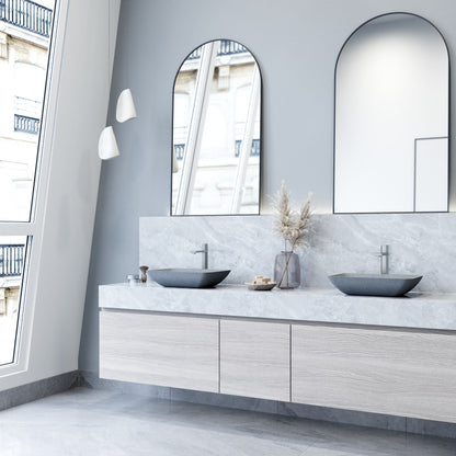 Duomo Gothic Grey Concreto Stone™ Composite Vessel Bathroom Sink