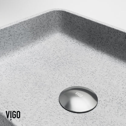 Segovia Gothic Grey Concreto Stone™ Composite Vessel Bathroom Sink