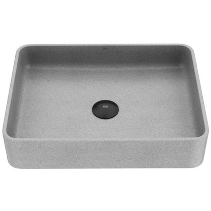 Terragona Gothic Grey Concreto Stone™ Composite Vessel Bathroom Sink