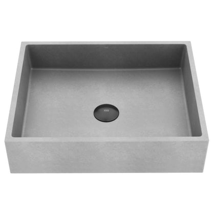 Coca Gothic Grey Concreto Stone™ Vessel Bathroom Sink
