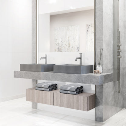 Coca Gothic Grey Concreto Stone™ Vessel Bathroom Sink