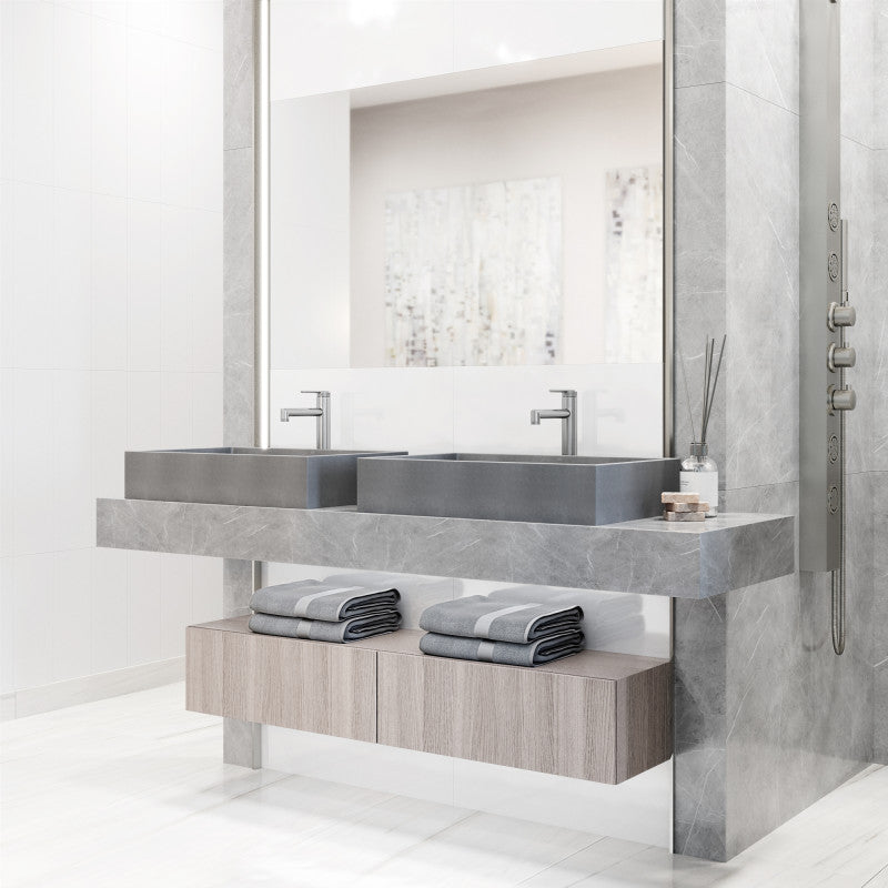 Orvieto Concreto Stone™ Composite Vessel Bathroom Sink