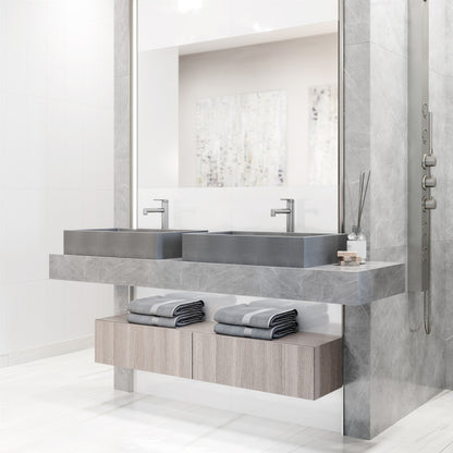Orvieto Concreto Stone™ Composite Vessel Bathroom Sink