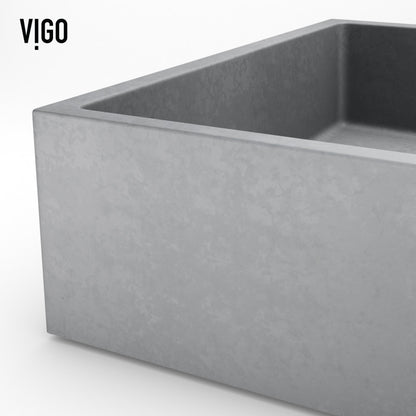 Orvieto Concreto Stone™ Composite Vessel Bathroom Sink