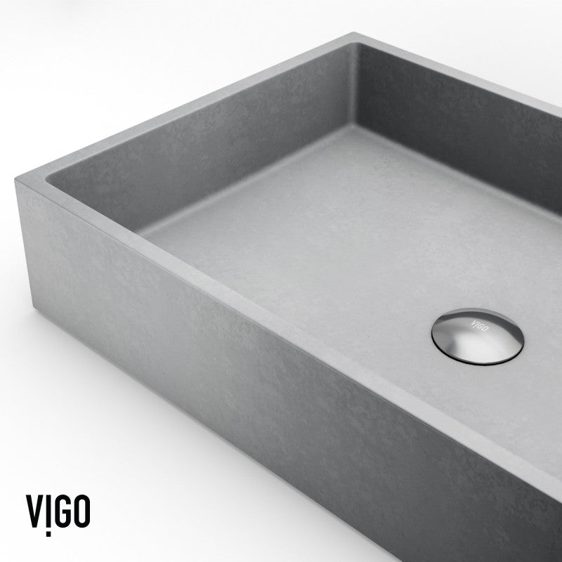Orvieto Concreto Stone™ Composite Vessel Bathroom Sink